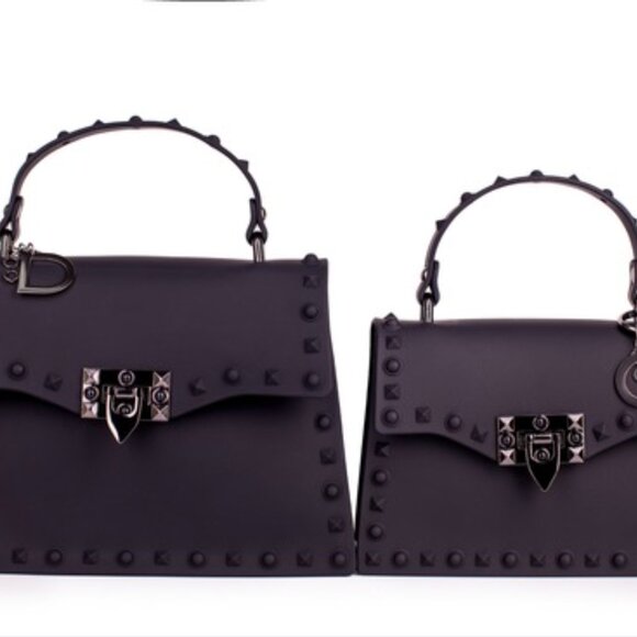 MEDIUM black cute studded purse - Picture 10 of 10